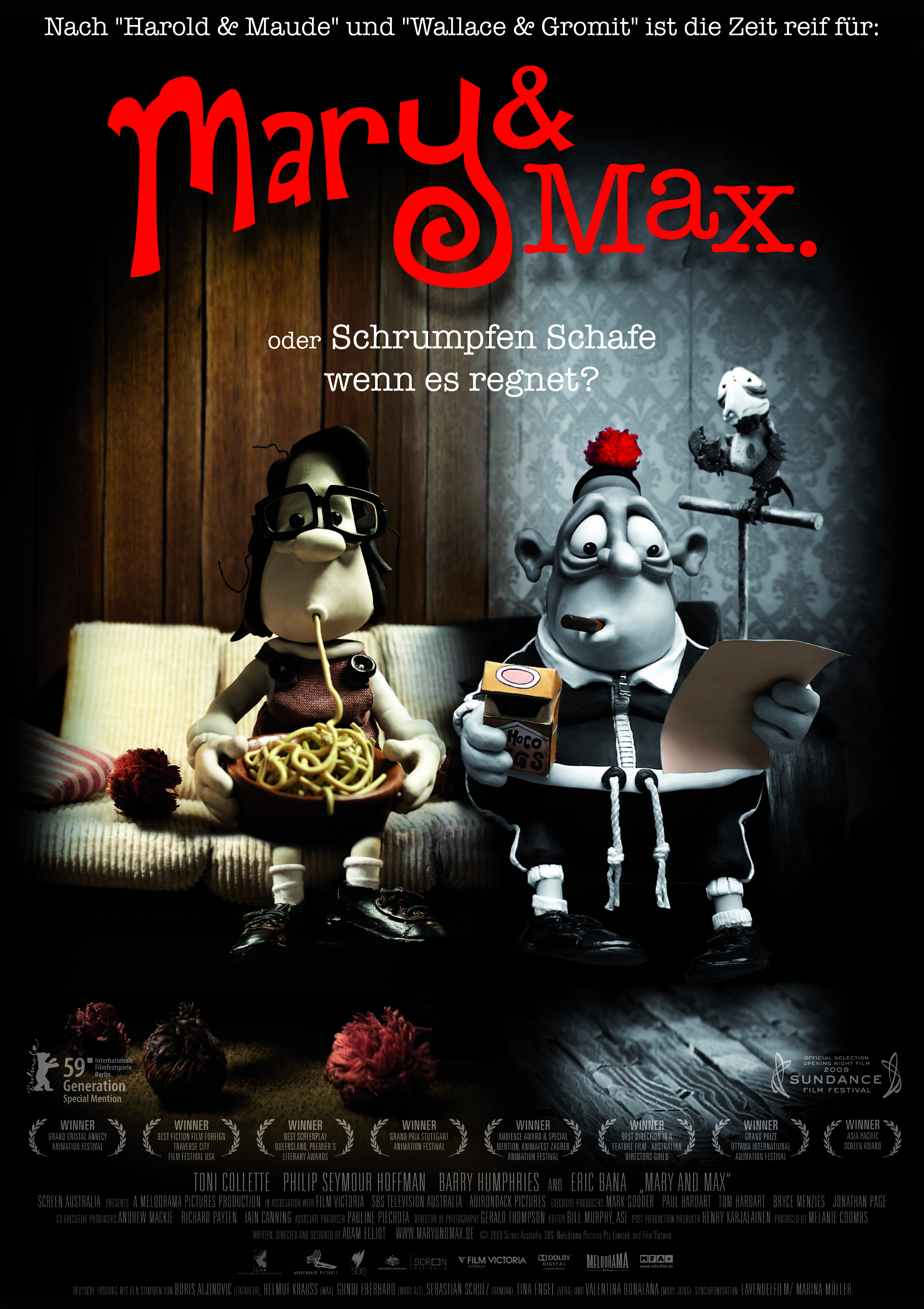 Mary & Max – oder Schrumpfen Schafe wenn es regnet? | Film-Rezensionen.de3000 x 4247