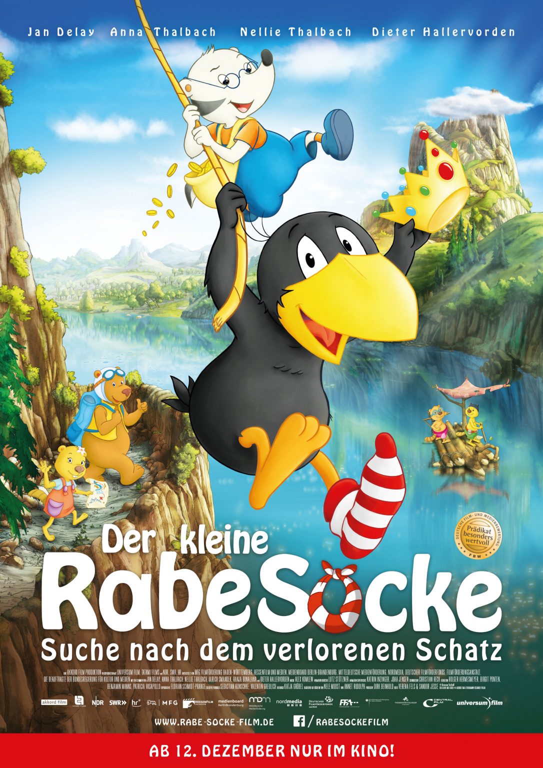 Der kleine Rabe Socke – Suche nach dem verlorenen Schatz | Film