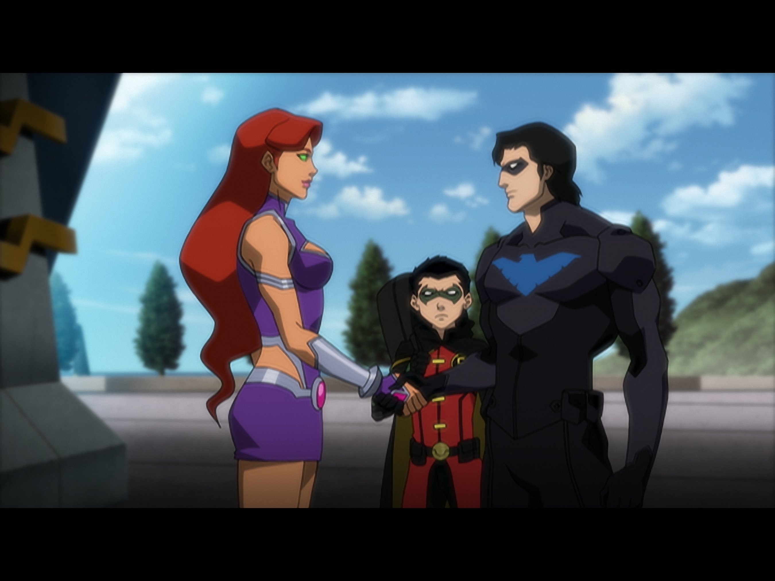 Justice League vs Teen Titans