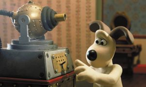 Wallace & Gromit unter Schafen