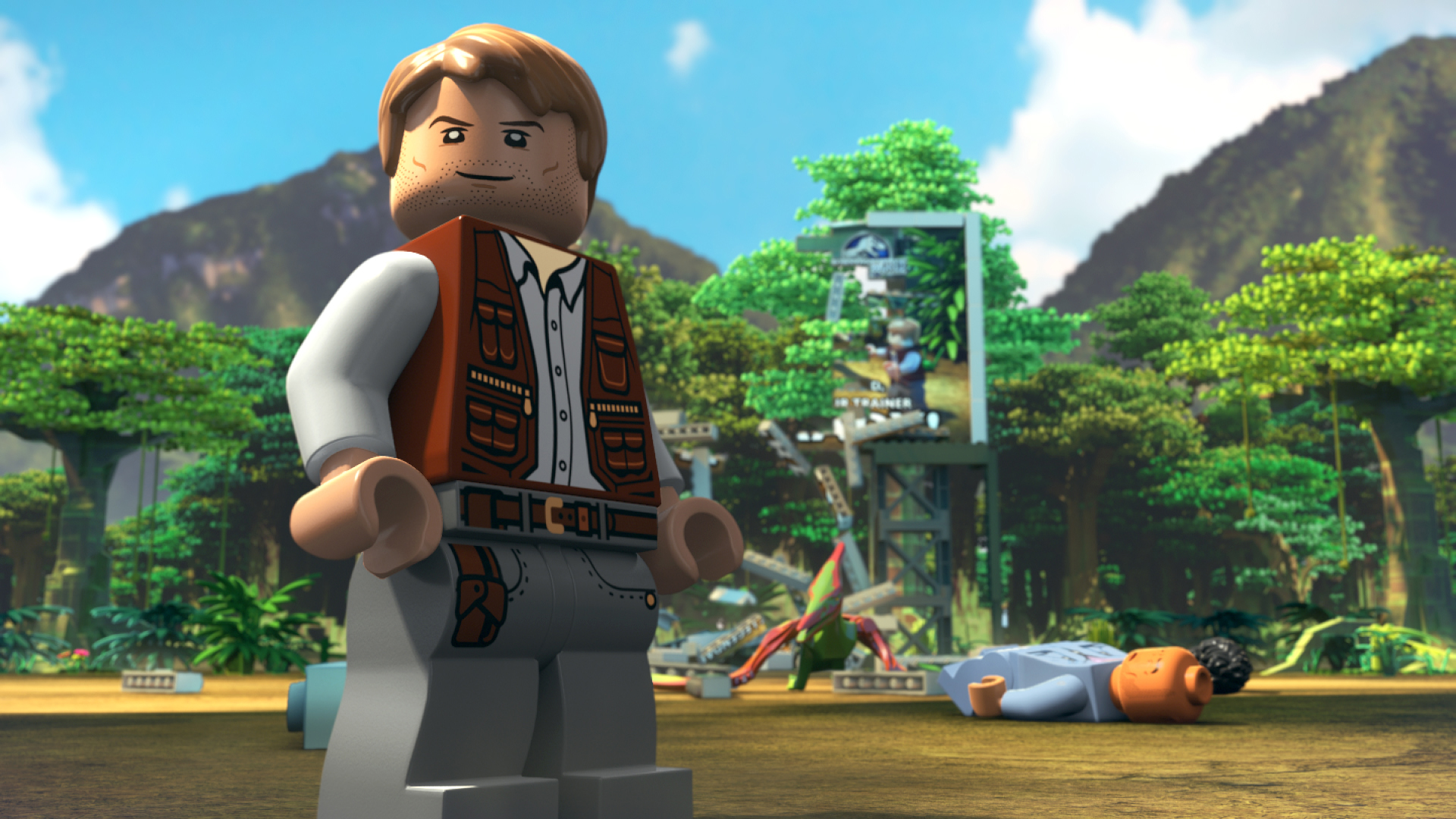 Lego Jurassic World Indominus Rex bricht aus