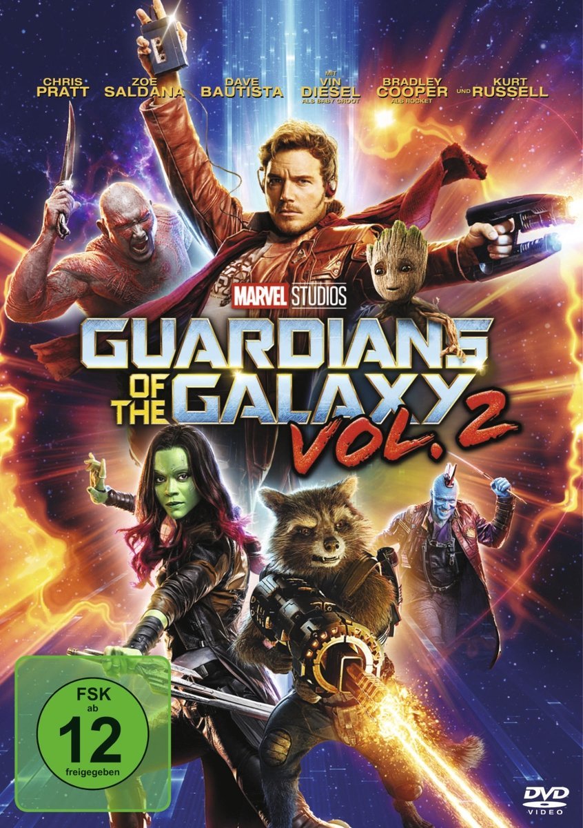 Guardians Of The Galaxy Vol 2 DVD Film Rezensionen de