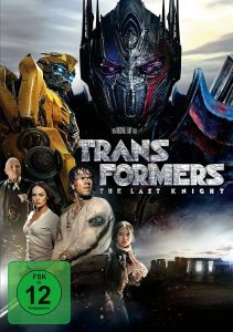 Transformers The Last Knight DVD
