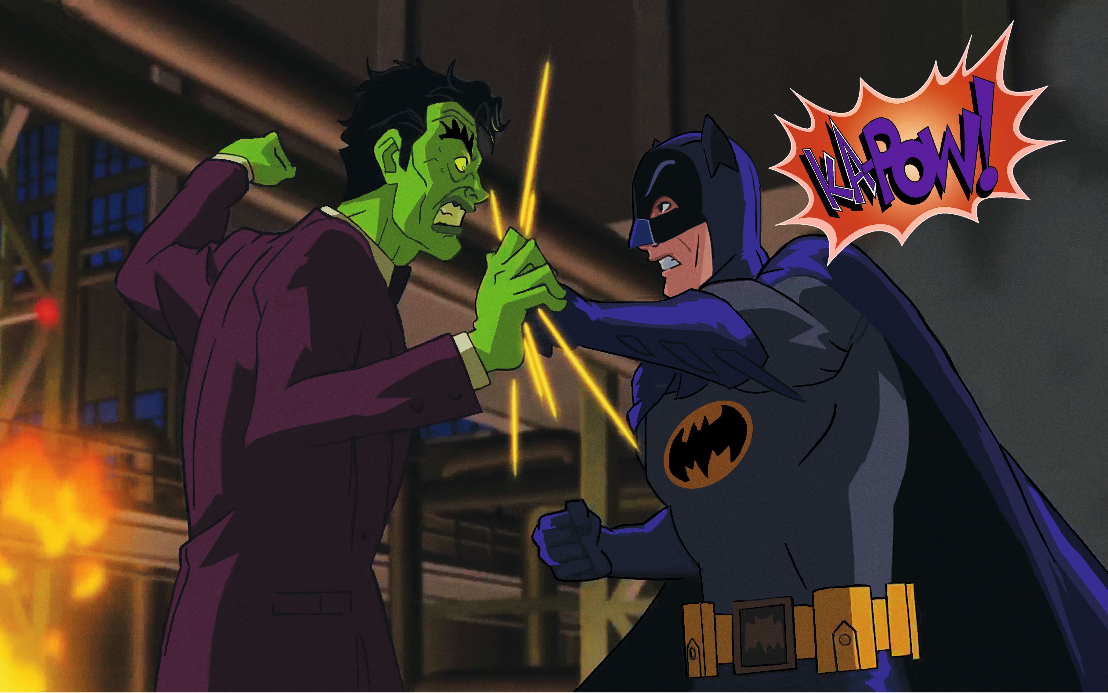 Batman vs Two Face