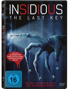 Insidious The Last Key DVD