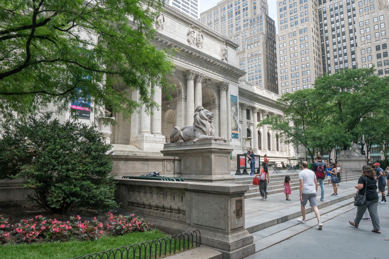 Ex Libris Die Public Library von New York