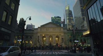 Ex Libris Die Public Library von New York