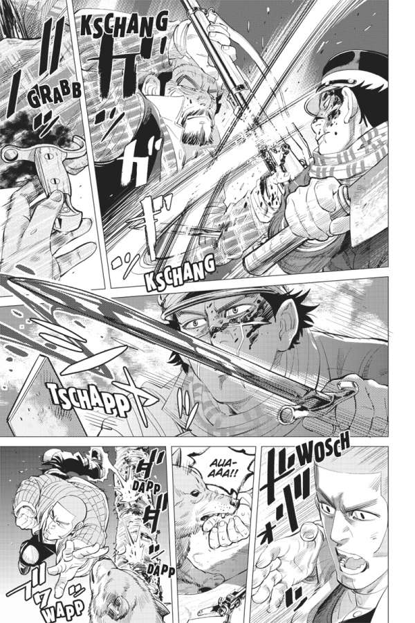 Golden Kamuy Band 4 Comic Manga