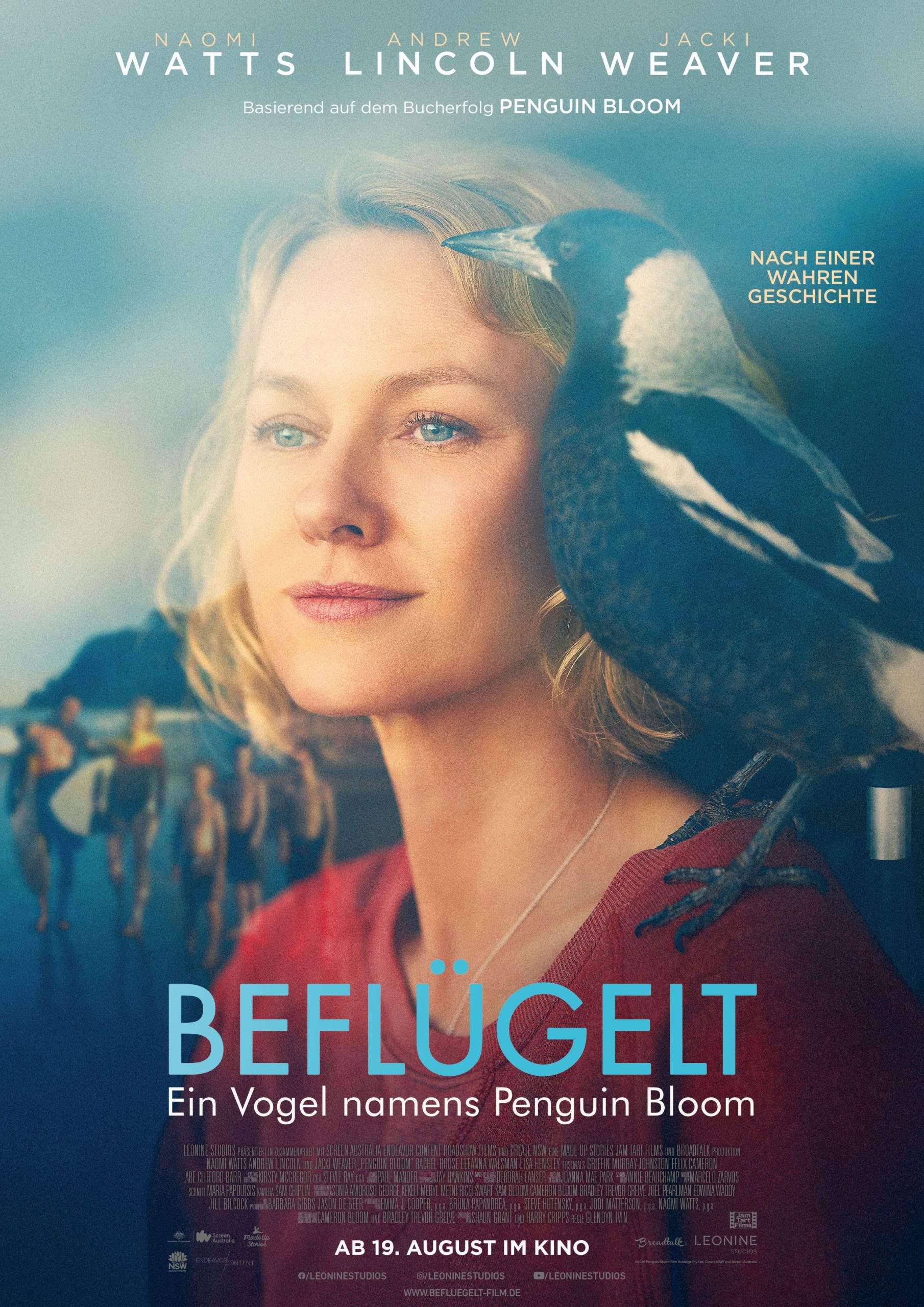 befluegelt ein vogel namens penguin bloom