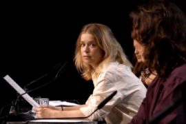 Als Susan Sontag im Publikum saß