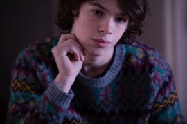 Le lycéen Winter Boy Der Gymnasiast