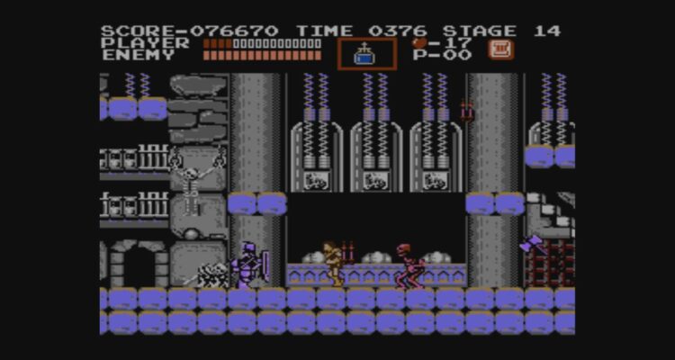 Castlevania 1986 Nintendo Konami NES Videospiel