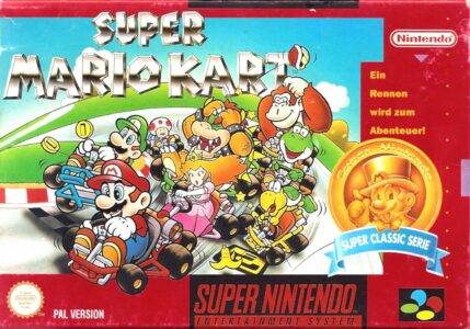 Super Mario Kart Nintendo Video spiel 1992