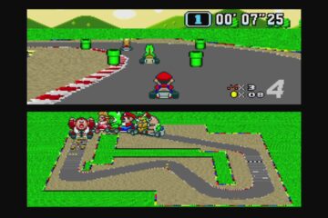 Super Mario Kart Nintendo Video spiel 1992