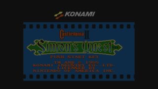 Castlevania II Simons Quest Videospiel