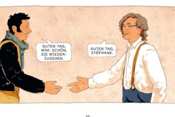 Das Storyboard von Wim Wenders