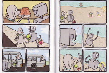 Robo und Hund Robot Dreams