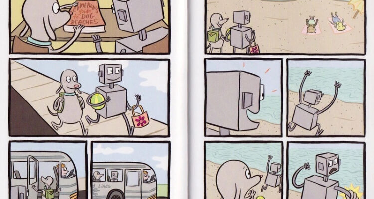 Robo und Hund Robot Dreams