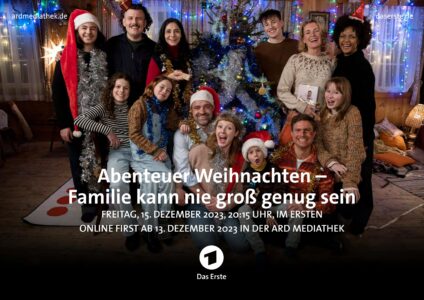 Abenteuer Weihnachten: Familie kann nie groß genug sein TV Fernsehen Das Erste ARD Streamen online Mediathek