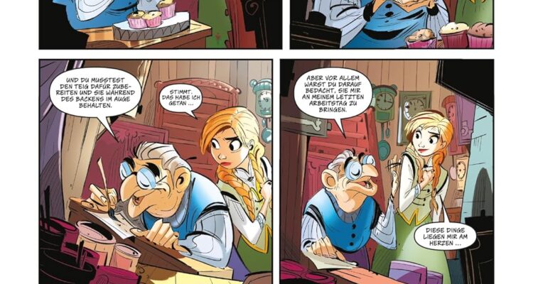 Die Eiskönigin: Neue Abenteuer – Band 1: Über Grenzen hinweg Comic