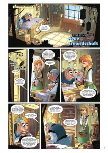 Die Eiskönigin: Neue Abenteuer – Band 1: Über Grenzen hinweg Comic