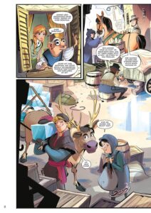 Die Eiskönigin: Neue Abenteuer – Band 1: Über Grenzen hinweg Comic