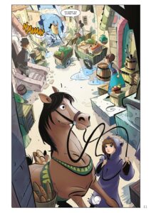 Die Eiskönigin: Neue Abenteuer – Band 1: Über Grenzen hinweg Comic