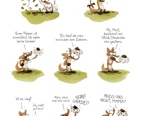 Der große böse Fuchs Le Grand Méchant Renard Comic