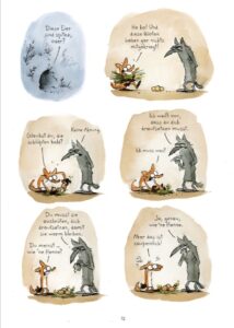 Der große böse Fuchs Le Grand Méchant Renard Comic