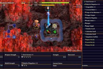 Shiren the Wanderer The Mystery Dungeon of Serpentcoil Island Videospiel Game Nintendo Switch