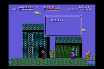 Zelda II The Adventure of Link Videospiel Game
