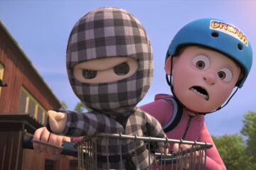 Der karierte Ninja Ternet ninja Checkered Ninja