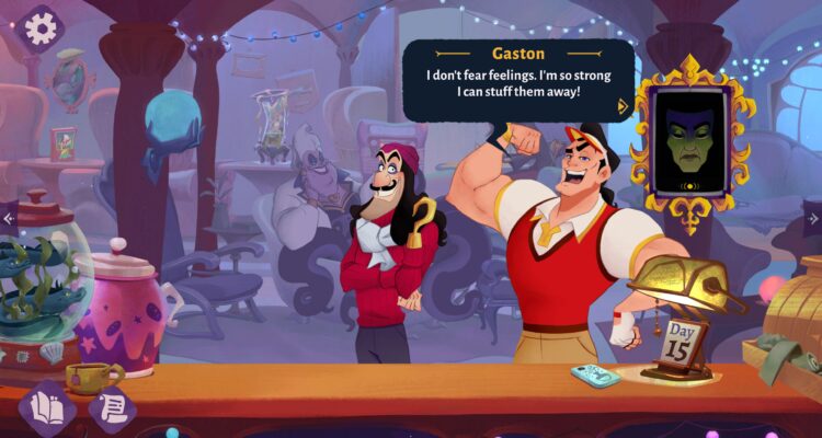 Disney Villains Cursed Cafe Videospiel Game