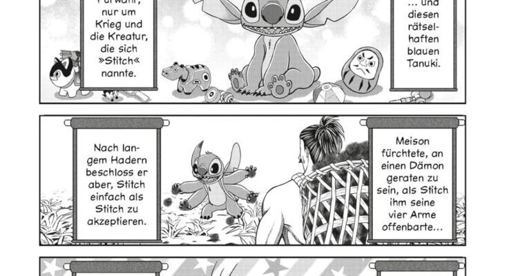 Stitch und der Samurai Comic Manga