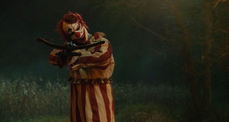 Clown in a Cornfield