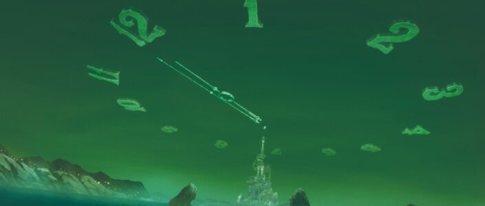 Chimney Town Frozen in Time