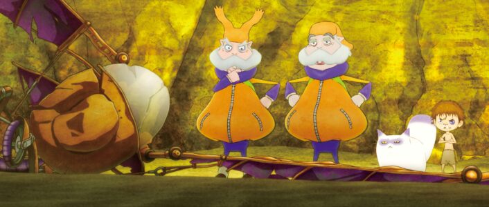 Chimney Town Frozen in Time