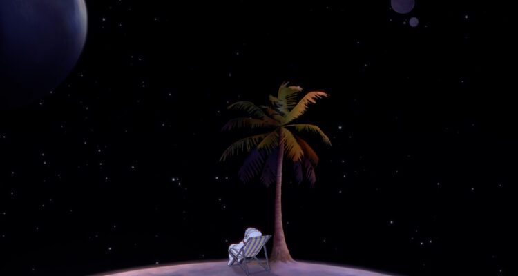 Light Pillar Han ye deng zhu