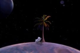 Light Pillar Han ye deng zhu