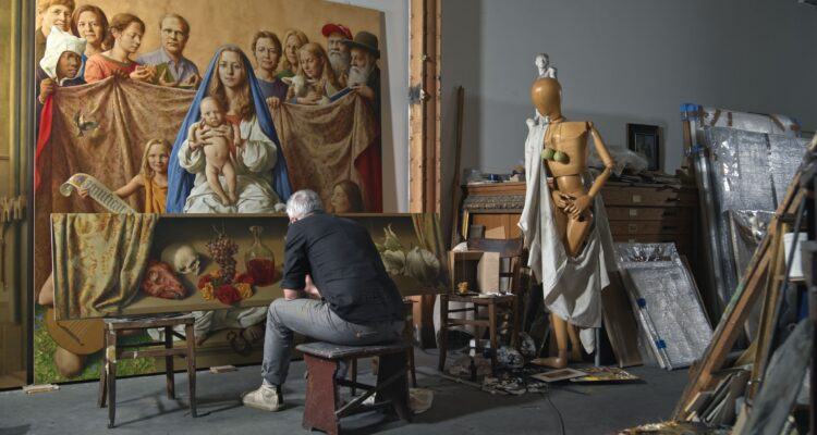 Triegel trifft Cranach – Malen im Widerstreit der Zeiten