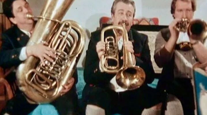 Und die Tuba bläst der Huber