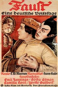 „Faust – eine deutsche Volkssage“ (1926). Plakat: Kurt Lange. Quelle: Bundesarchiv, PLAK 105-4234